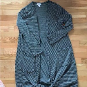 Black and grey stripped Sarah